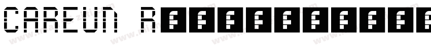CAREUN Regular字体转换